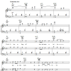 Stevie Nicks Leather And Lace Musik Noten - Piano, Vocal & Guitar Chords - 51145-0