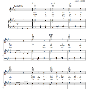 Stockard Channing Look At Me, I'm Sandra Dee (from Grease) Musik Noten - Piano, Vocal & Guitar Chords - 64048-0