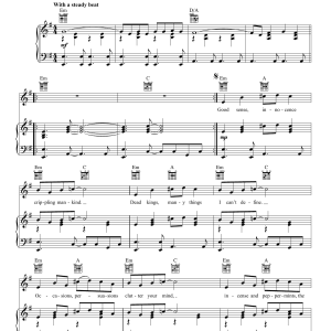 Strawberry Alarm Clock Incense And Peppermints Musik Noten - Piano, Vocal & Guitar Chords - 71044-0