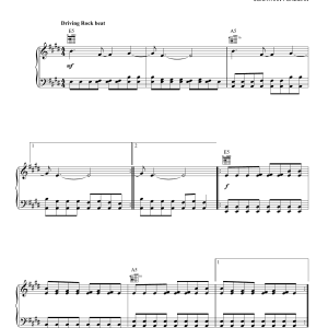 Switchfoot Awakening Musik Noten - Piano, Vocal & Guitar Chords - 170249-0