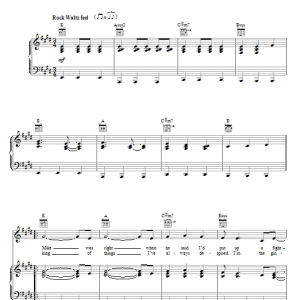 Switchfoot Company Car Musik Noten - Piano, Vocal & Guitar Chords - 67887-0