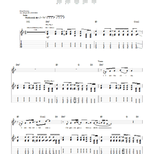 Switchfoot The Fatal Wound Musik Noten - Guitar Tab - 53052-0