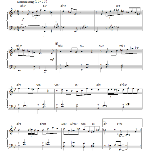 Tadd Dameron Good Bait (arr. Brent Edstrom) Musik Noten - Piano Solo - 91479-0