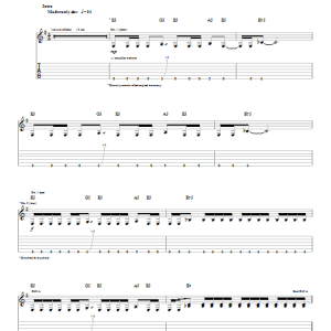 Tait Spy Musik Noten - Guitar Tab - 25244-0