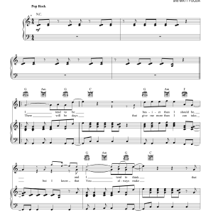 The Afters Every Good Thing Musik Noten - Piano, Vocal & Guitar Chords - 152601-0