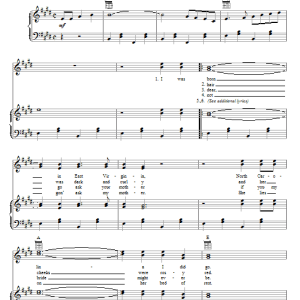 The Carter Family East Virginia Blues Musik Noten - Piano, Vocal & Guitar Chords - 66907-0
