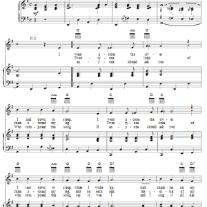 The Carter Family Worried Man Blues Musik Noten - Piano, Vocal & Guitar Chords - 16632-0