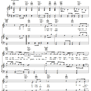 The Elms The First Day Musik Noten - Piano, Vocal & Guitar Chords - 53623-0