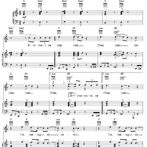 The Katinas Trading My Sorrows Musik Noten - Piano, Vocal & Guitar Chords - 23954-0