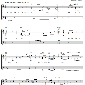 The Martins In The Presence Of Jehovah Musik Noten - Piano, Vocal & Guitar Chords - 56644-0
