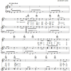 The Music Explosion Little Bit O' Soul Musik Noten - Piano, Vocal & Guitar Chords - 59341-0