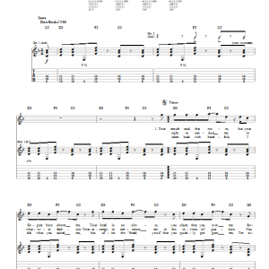 The White Stripes Expecting Musik Noten - Guitar Tab - 91666-0