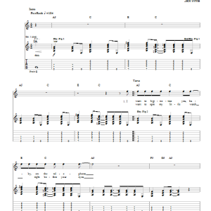 The White Stripes Hypnotize Musik Noten - Guitar Tab - 91671-0