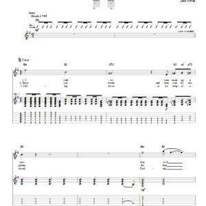 The White Stripes I Can Learn Musik Noten - Guitar Tab - 91667-0