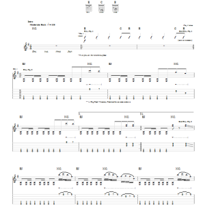 The White Stripes Little Cream Soda Musik Noten - Guitar Tab - 91657-0