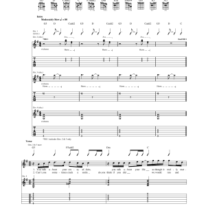 The Who A Man Is A Man Musik Noten - Guitar Tab - 165524-0