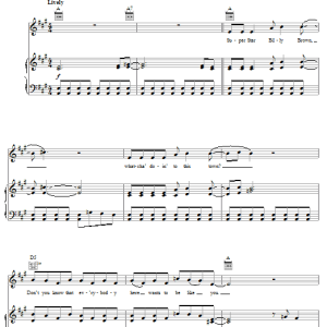Third Day Billy Brown Musik Noten - Piano, Vocal & Guitar Chords - 29093-0