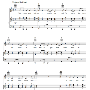 Third Day Caught Up In Yourself Musik Noten - Piano, Vocal & Guitar Chords - 66733-0