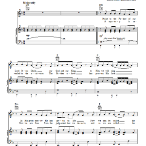 Third Day Children Of God Musik Noten - Piano, Vocal & Guitar Chords - 76873-0