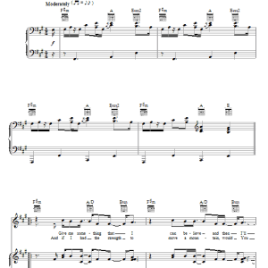 Third Day I Believe Musik Noten - Piano, Vocal & Guitar Chords - 29088-0