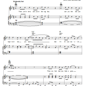 Third Day I'll Be Your Miracle Musik Noten - Piano, Vocal & Guitar Chords - 76885-0