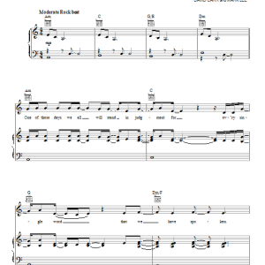 Third Day Trust In Jesus Musik Noten - Piano, Vocal & Guitar Chords - 76902-0
