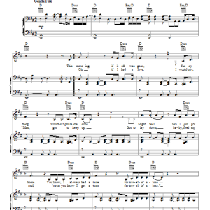 Tift Merritt Traveling Alone Musik Noten - Piano, Vocal & Guitar Chords - 151674-0