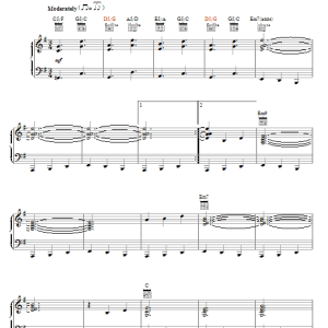 Tom Petty And The Heartbreakers First Flash Of Freedom Musik Noten - Piano, Vocal & Guitar Chords - 76439-0
