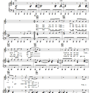 Tom Petty And The Heartbreakers High In The Morning Musik Noten - Piano, Vocal & Guitar Chords - 76441-0