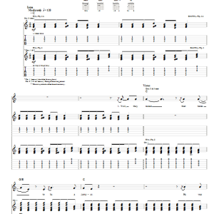 Tom Petty Ankle Deep Musik Noten - Guitar Tab - 58862-0