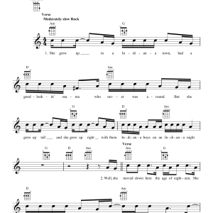 Tom Petty Mary Jane's Last Dance Musik Noten - Ukulele - 178413-0