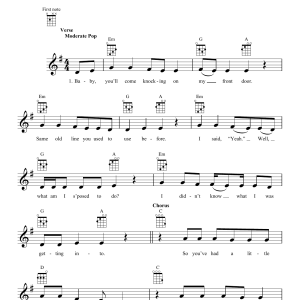 Tom Petty Stop Draggin' My Heart Around Musik Noten - Ukulele - 178417-0