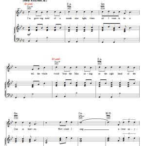 Tree63 The Answer To The Question Musik Noten - Piano, Vocal & Guitar Chords - 31694-0